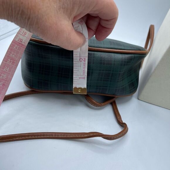 Vintage Plaid Paris Sport Club crossbody bag. - Picture 5 of 12